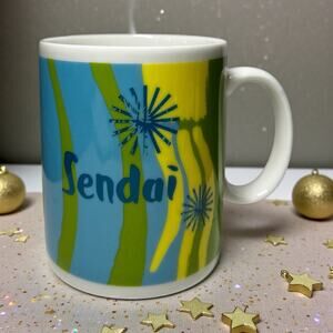 Starbucks Sendai Japan Mug 2004 Vintage Lmtd Collection Coffee Cup Made in Japan